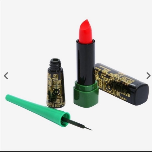 Avatar: The Last Airbender Kyoshi Warrior Cosmetic Kit 1 Lipstick 1 Eyeliner New - Picture 4 of 4